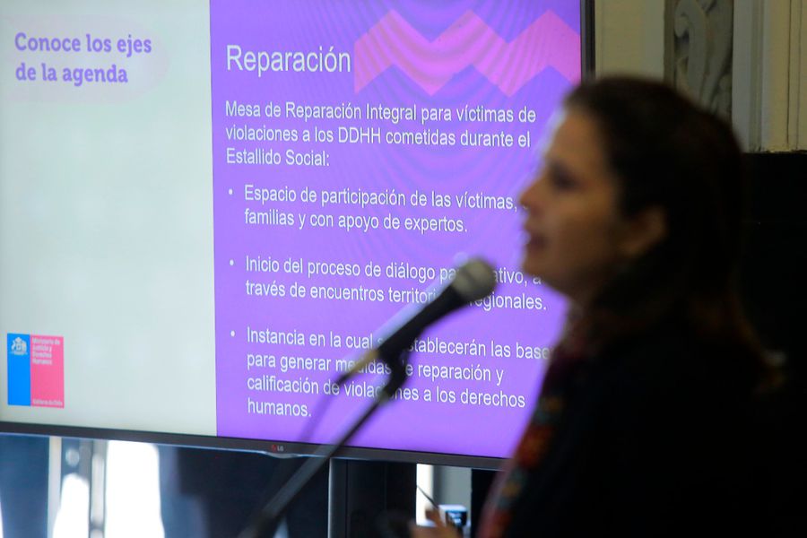 Gobierno presenta agenda integral de reparación por violaciones de derechos humanos en estallido