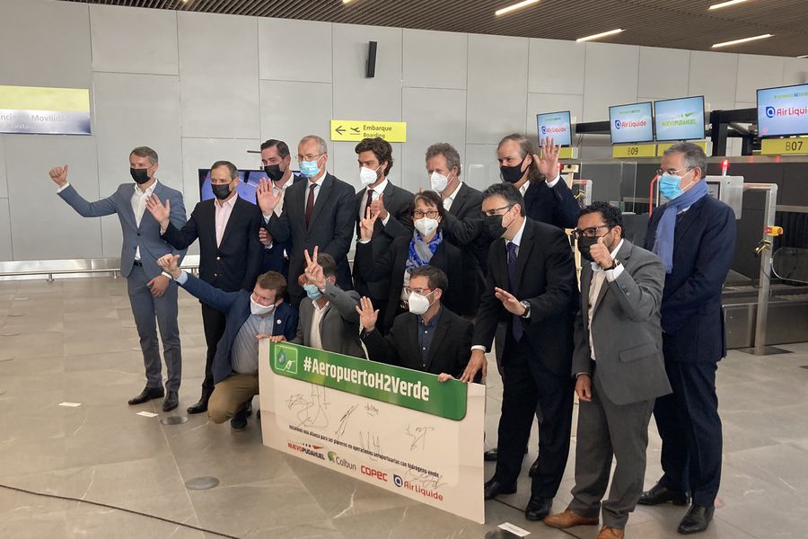 Hidrógeno verde para el Aeropuerto Internacional Arturo Merino Benítez