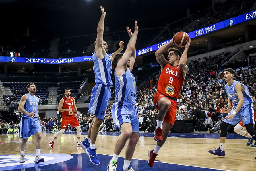 Básquetbol: Chile cae ante Uruguay, despidiéndose de la clasificación al Mundial