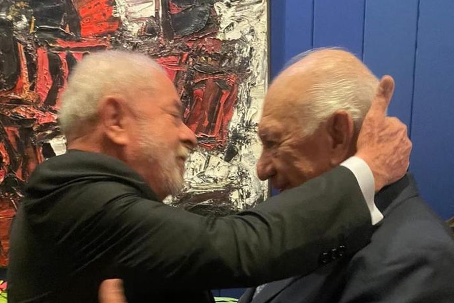 Ricardo Lagos se reúne con Lula da Silva en Brasil y “celebra” su asunción a la presidencia