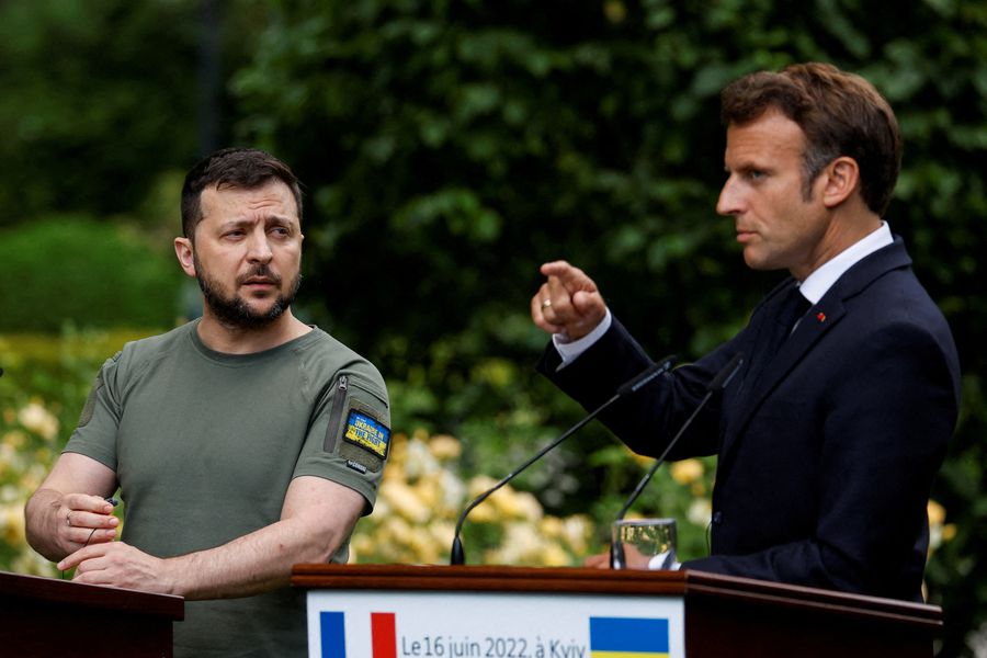 Macron enviará a Ucrania la primera entrega de tanques ligeros de fabricación francesa