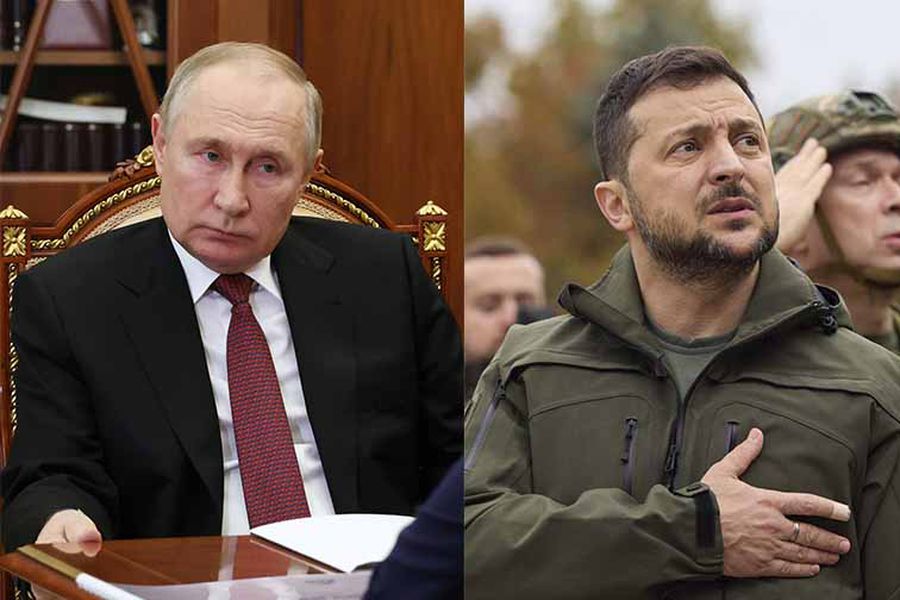 Zelenski acusa a Putin de utilizar la tregua en Navidad para su estrategia militar