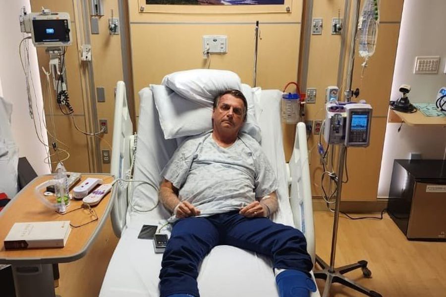Bolsonaro es dado de alta tras haber sido hospitalizado por fuertes dolores abdominales