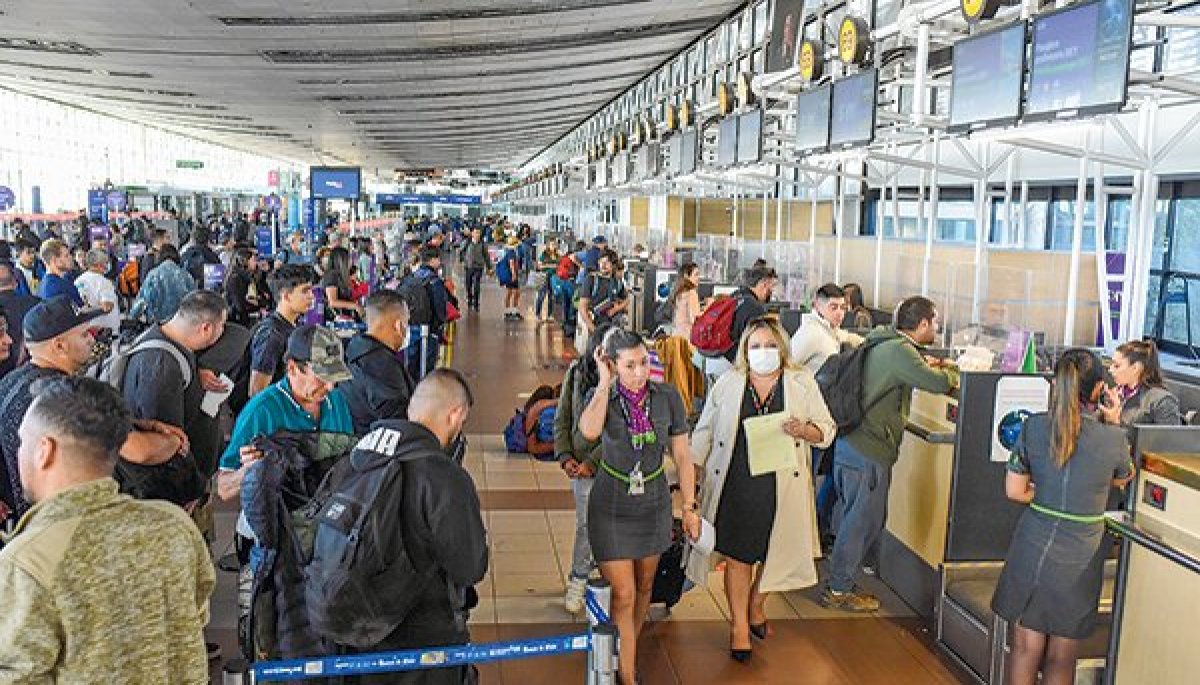 El año cerró para las aerolíneas con un 22% menos de pasajeros transportados respecto a 2019