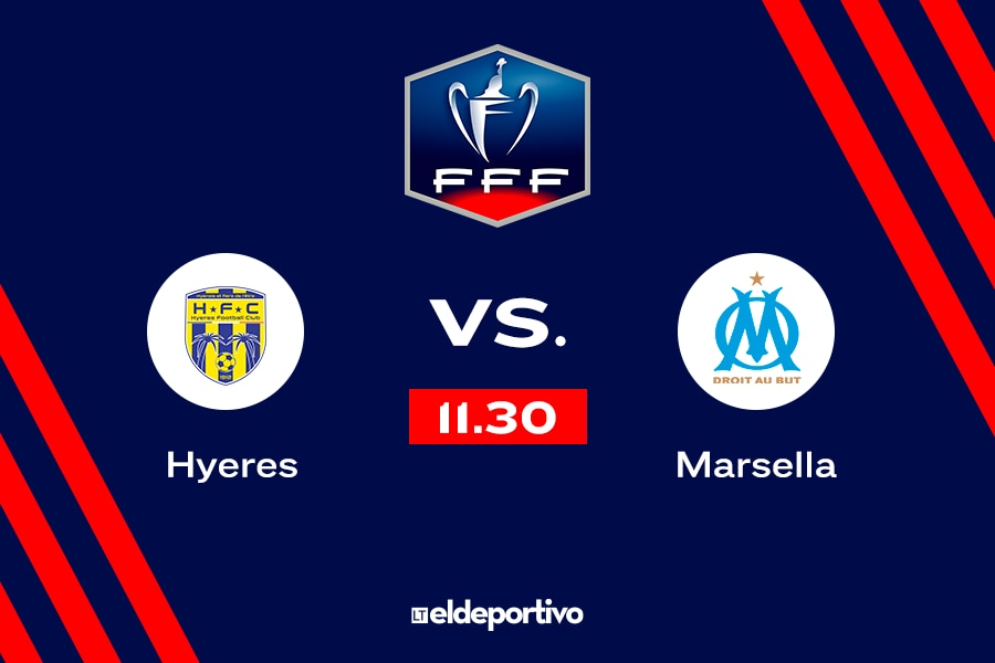 Hyeres vs. Marsella, 11.30 horas