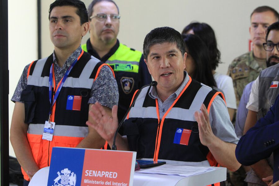 Monsalve afirma que hay una “ventana climática” y que “tenemos un sistema frontal que ha hecho que caigan las temperaturas en Ñuble y Biobío”