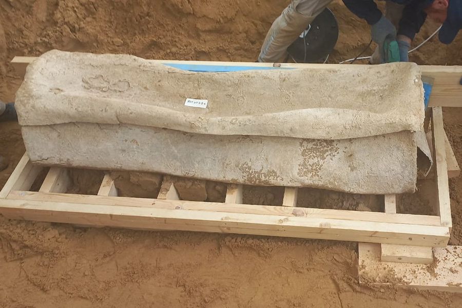 Descubren un sarcófago de la época romana en la Franja de Gaza