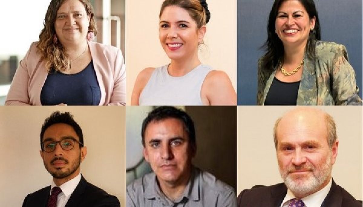 Los integrantes de la Comisión Experta