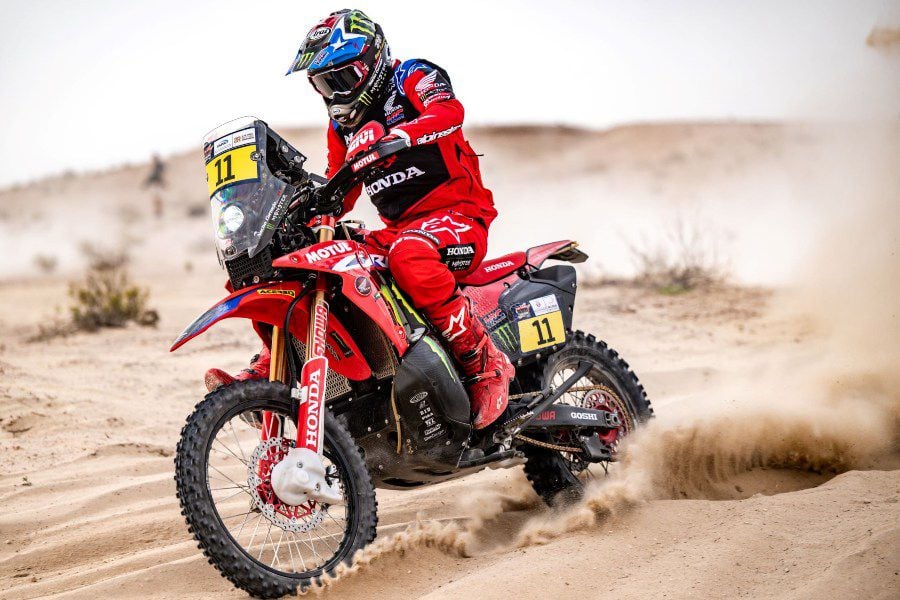 Nacho Cornejo festeja su estreno en el Dakar: “Me sentí muy bien en la etapa, pese a lo dura que fue”