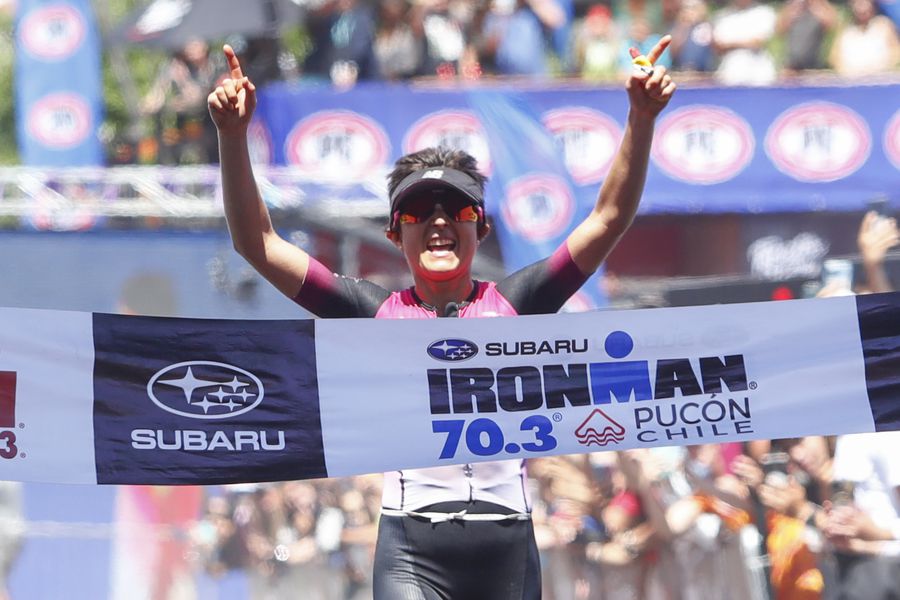 Bárbara Riveros logra un emotivo podio en el Ironman de Pucón