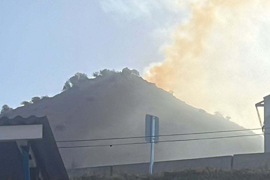 Incendio forestal en Cerro Renca ha consumido más de 13 hectáreas