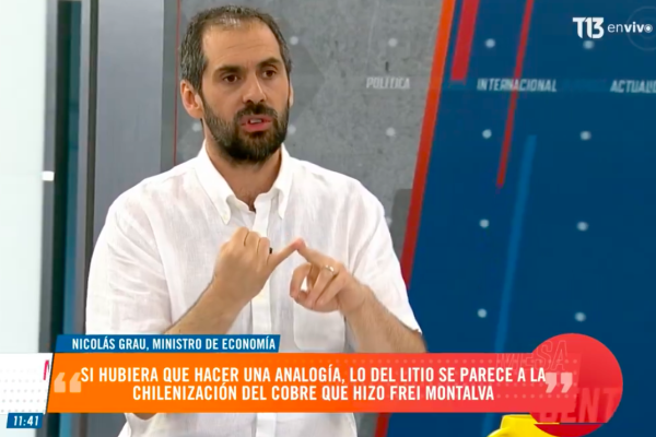 Ministro Grau por acuerdo Codelco-SQM