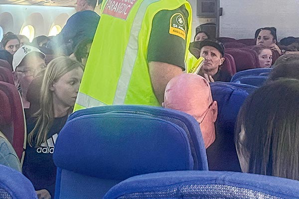 Incidente de Latam entre Santiago y Sidney