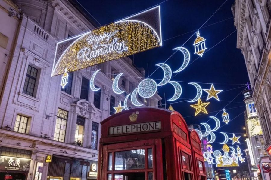 Qué es el Ramadán y por qué tiene luces en Londres