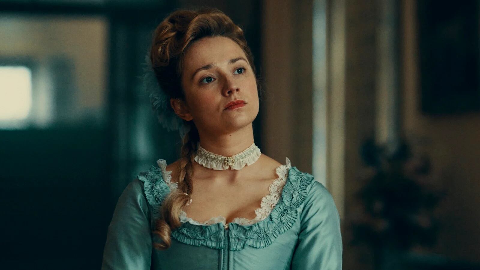 La aristocrática Helene (Kristine Kujath Thorp) en El Bastardo, filme actualmente en salas de cine.