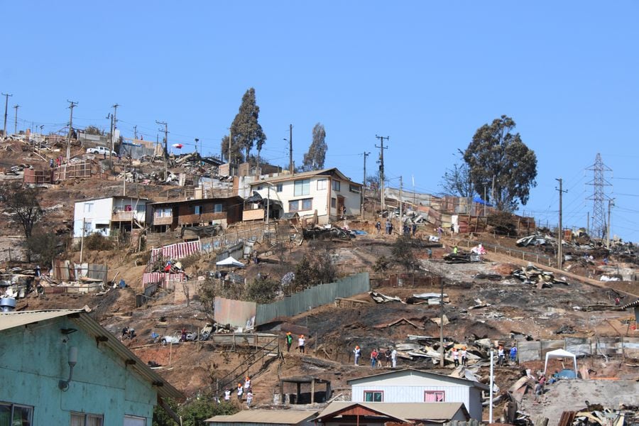 Incendios en Valparaíso: SII actualiza avalúos y contribuciones