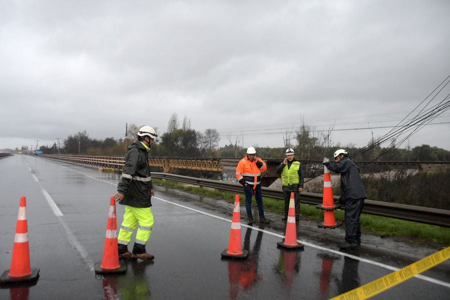 Los efectos del sistema frontal en la zona centro sur de Chile
