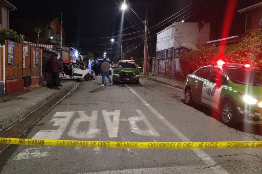 Persecución en Puente Alto deja dos carabineros heridos