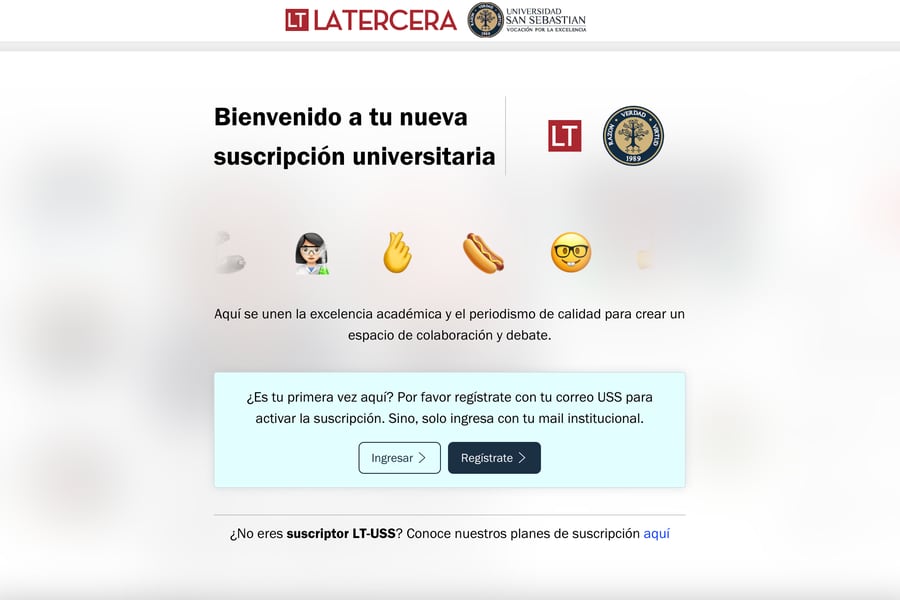 Cómo registrarse en portal de La Tercera