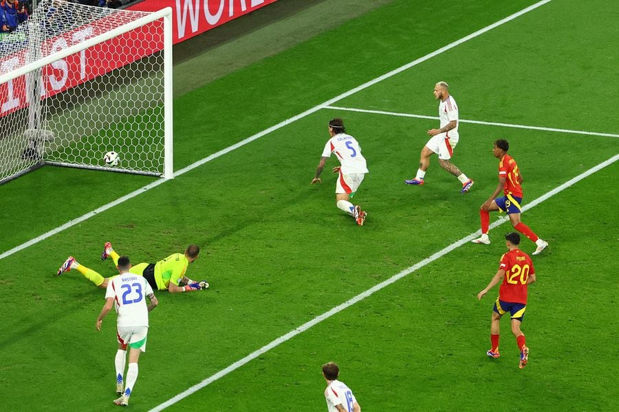 Eurocopa: España le gana a Italia por la mínima y clasifica a octavos de final