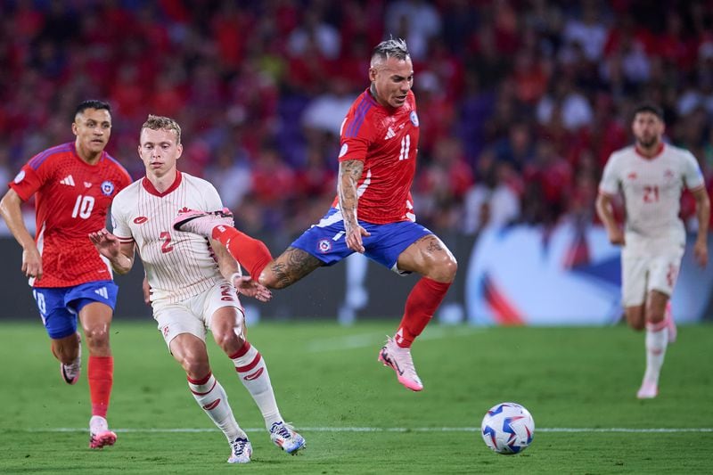 Eduardo Vargas y Alexis Sánchez, en el duelo ante Canadá