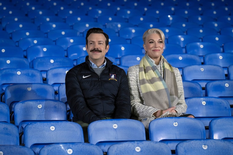 TED LASSO 3 EPISODE 12 APPLE TV+ JASON SUDEIKIS HANNAH WADDINGHAM 1