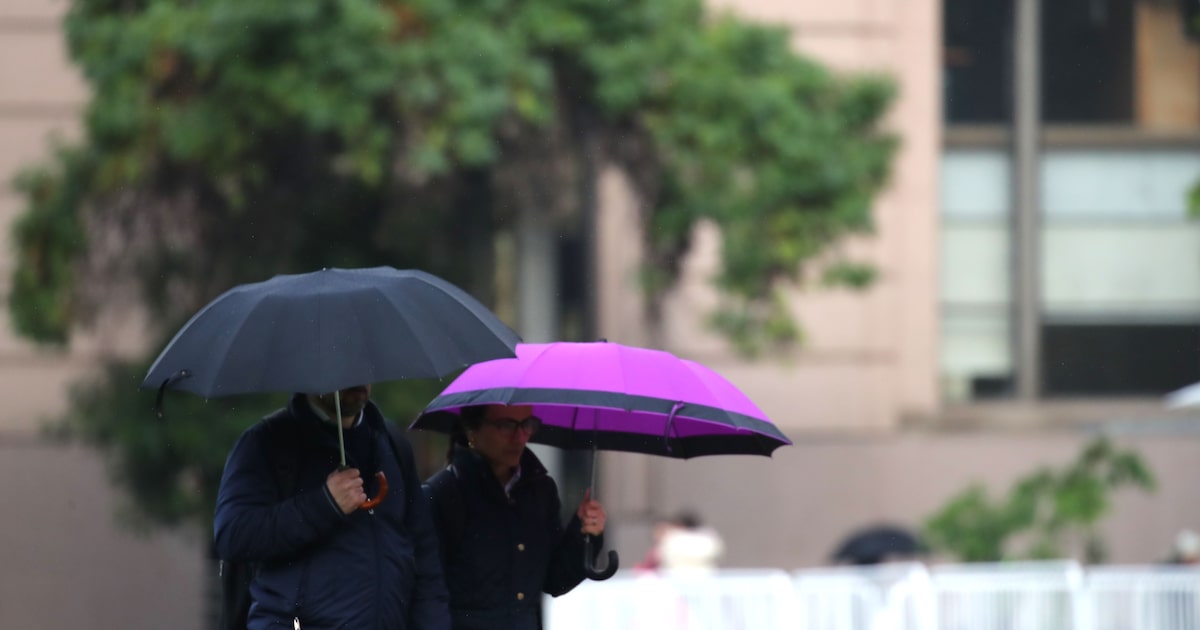 Cuánto ha llovido este 2024 en Santiago