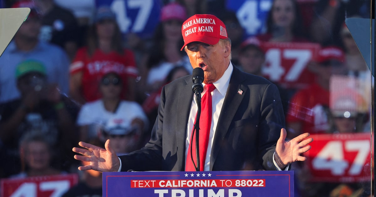 Arrestan a hombre por posesión ilegal de arma en las cercanías de mitin de Trump en Coachella