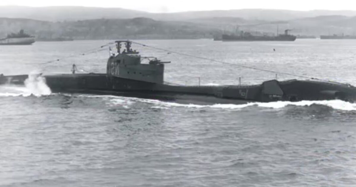 Hallan un submarino perdido durante la Segunda Guerra Mundial con 64 tripulantes a bordo
