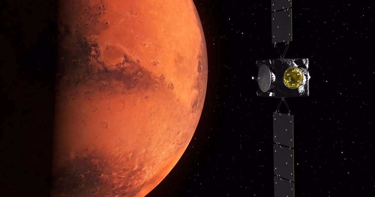 Cómo se llama la misión que se dirige a Marte