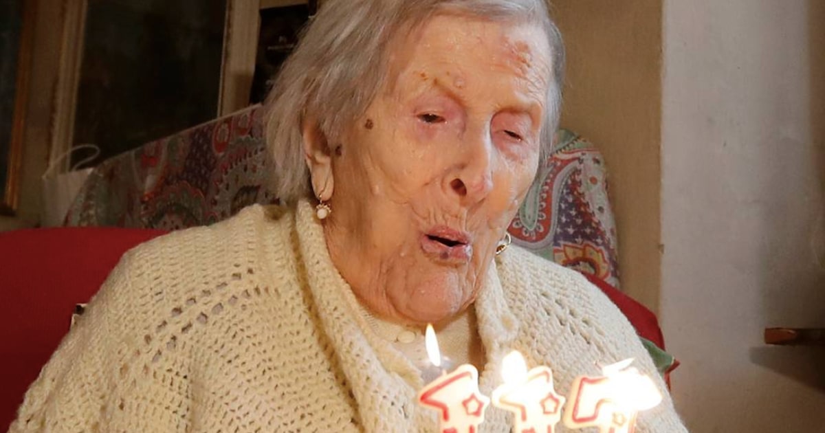 Cómo era la dieta Emma Morano, mujer que vivió 117 años