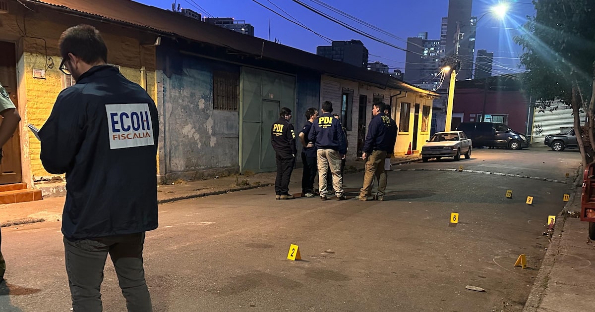 Hombre es baleado en Estación Central