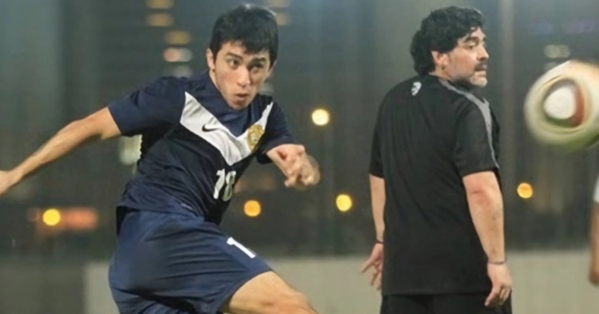 Las mejores anécdotas de Edson Puch con Diego Maradona en Emiratos Árabes