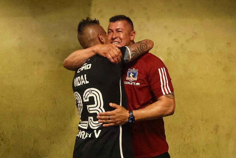 Arturo Vidal, Colo Colo, Jorge Almirón