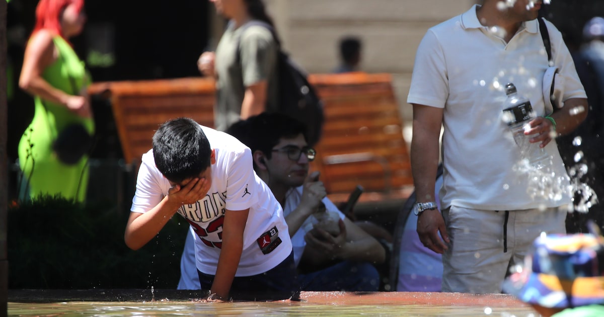 Alerta de calor para la zona central