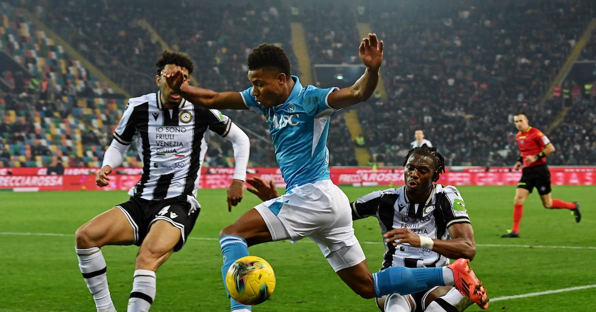 Alexis Sánchez se queda en la banca en la derrota del Udinese