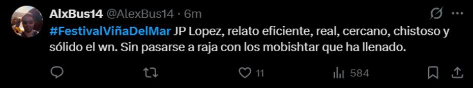 El humorista no convenció a algunos usuarios de Internet.