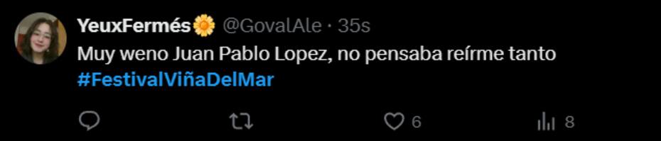 El humorista no convenció a algunos usuarios de Internet.