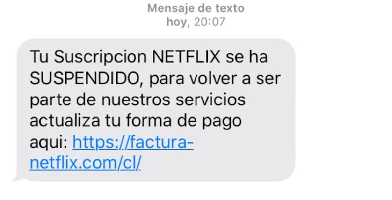 Ejemplo de platillo Ejemplo de Netflix.