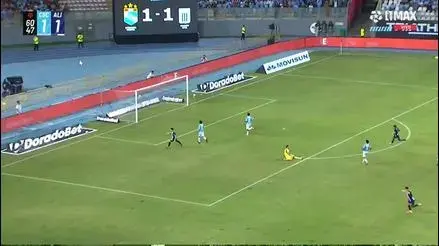 Alan Cantero giró el 2-1 de Alianza Lima contra Cristal deportivo