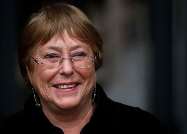 “Quizás voy a ser candidata por la secretaría general”: Michelle Bachelet se abre a postular a la ONU