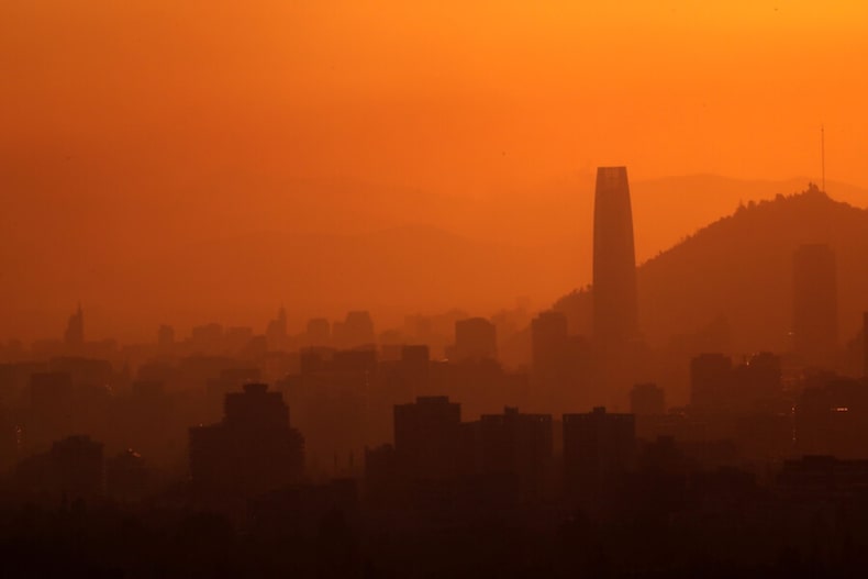 Contaminación de chile