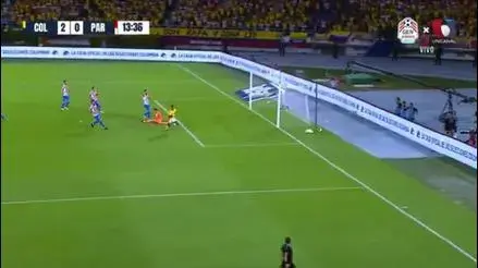 Jhon Durán pone el 2-0 para Colombia.