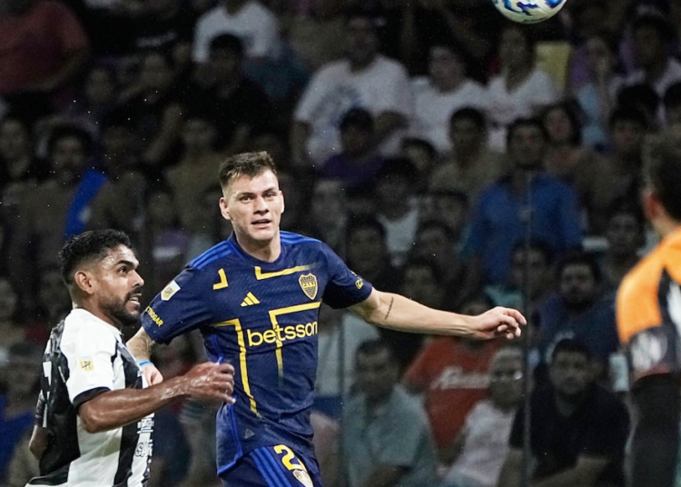 Boca golea a Central Córdoba con Palacios como titular