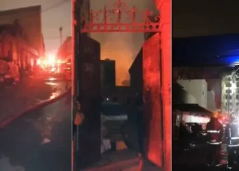 Cae nueva estructura en incendio en Barrios Altos y complica labor de los bomberos