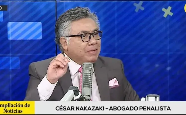 César Nakazaki criticó a ministro Juan José Santiváñez por interponer denuncias contra la fiscal de la Nación “Eso es incorrecto y ojalá lo corrija”