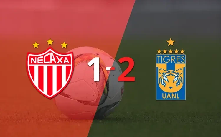 Liga MX: Tigres celebra con un sufrido 2-1 ante Necaxa, gracias a un gol agónico