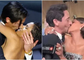 Oscar 2025: Halle Berry y Adrien Brody reviven su apasionado beso de hace 22 años [VIDEO]