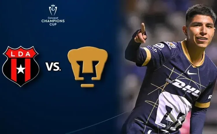 Ver DISNEY Alajuelense vs Pumas EN VIVO HOY – a qué hora juega Piero Quispe y dónde ver octavos Concachampions 2025 DIRECTO Link gratis Partidos de hoy