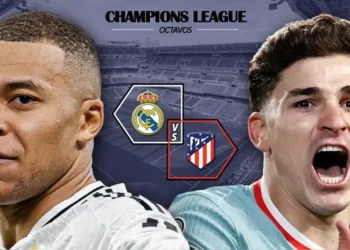Ver ESPN Real Madrid vs Atlético Madrid EN VIVO online – transmisión DIRECTO octavos Champions League 2025 minuto a minuto link DISNEY gratis Partidos de hoy